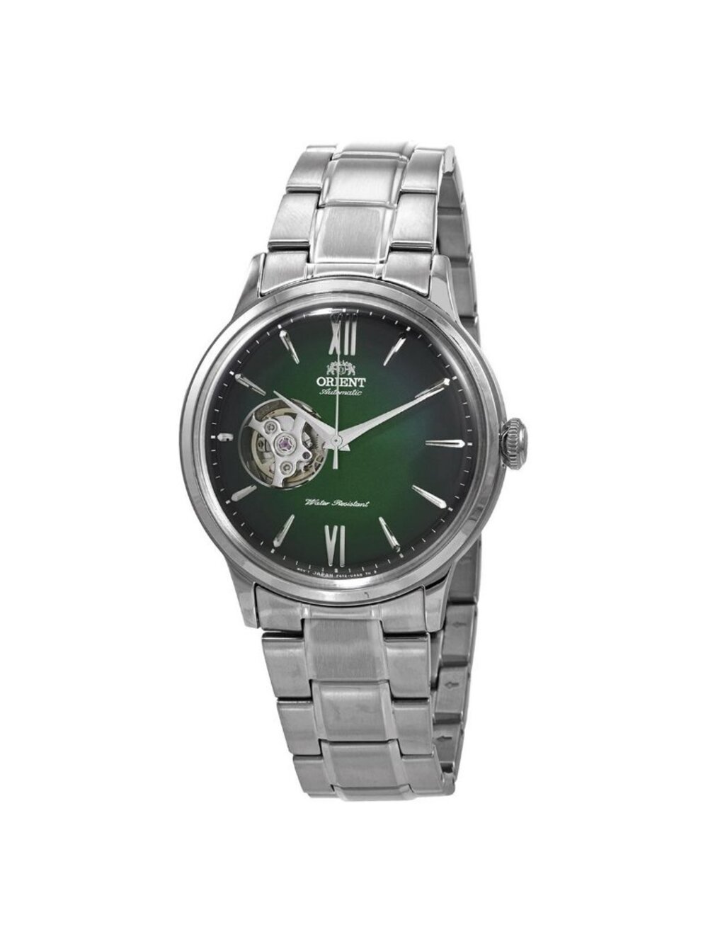 NWT Orient Helios Automatic Green Dial Men's Watch